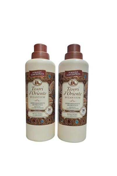 Tesori d'Oriente Pack 2 x Byzantium Fabric Softener, 2 x 38 washes (760 ml)