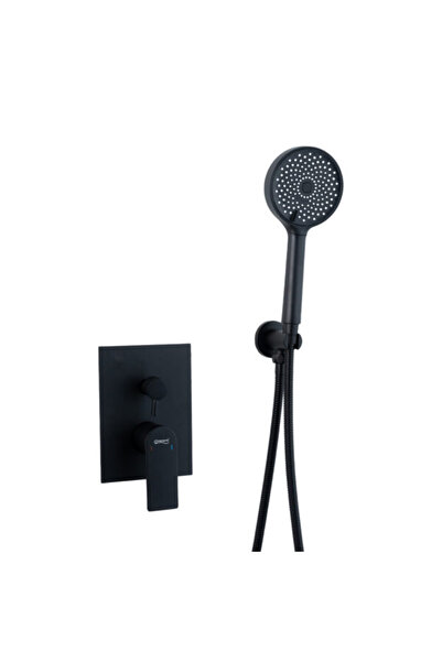 Trendy's Baterie cada, incastrata in perete, crom lucios