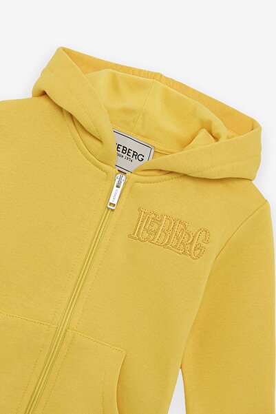Iceberg Bg Store Baby Boy Yellow Tracksuit Top