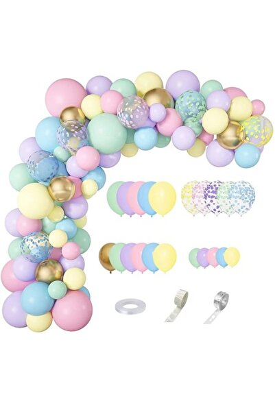 Domi Party & Gifts Set de 134 de baloane și accesorii pentru aranjament arcad...