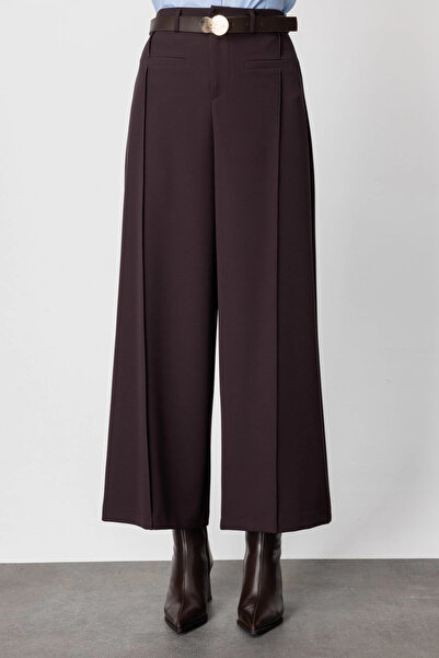 On Fashion Loose Trousers with Stitched Pockets 64133