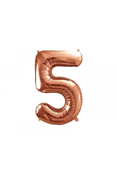 DECO Foil Balloon Figure 5, Rose Gold