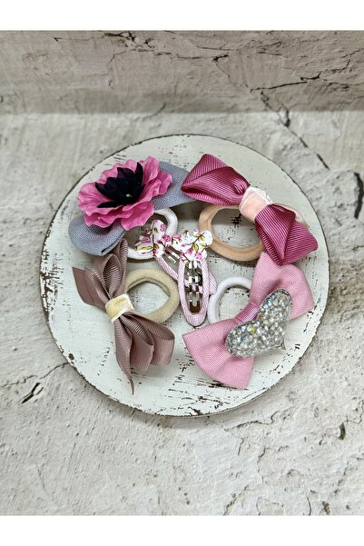 GK Colorful Buckle & Rubber Band Set (4 Rubber Buckles + 2 Snap Clips)