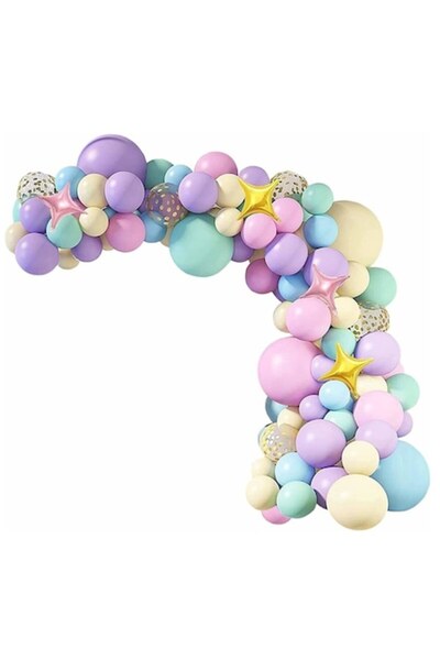 Domi Party & Gifts Set of 151 balloons and accessories for arch arrangement -...