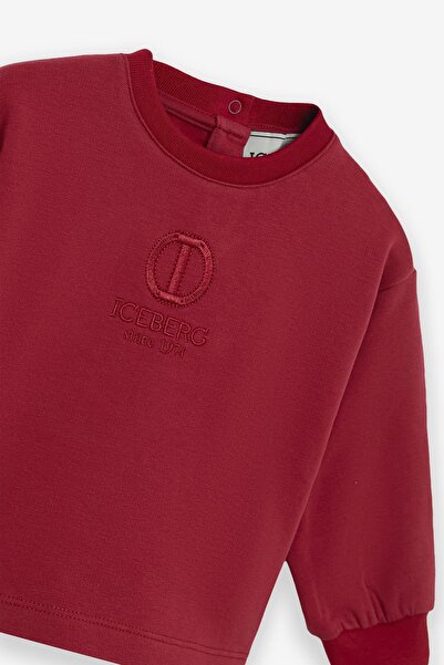 Iceberg BG Store Kız Bebek Kırmızı Eşofman Takım