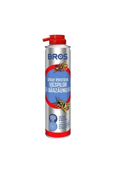bros Pachet de 3 spray-uri împotriva viespilor și viespilor 300 ml