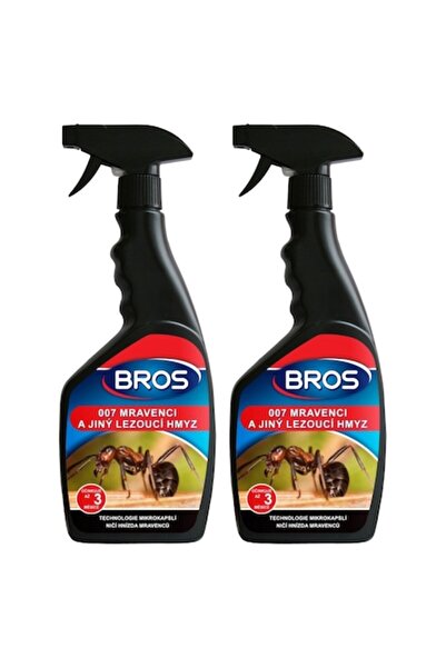 Aroxol Pachet 2 x 500 ml Spray Bros împotriva furnicilor și altor insecte târâtoare cu microcapsule