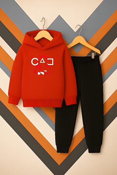 OSCAR WILDE Печатен детски спортен екип, унисекс, с широка кройка