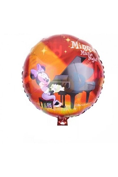 Domi Party & Gifts Balon folie Minnie Mouse cu pian, 45 cm