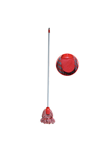 liao ممسحة A130065 من الألياف الدقيقة، بمقبض بطول 130 سم، عبوة من 6 قطع، فائقة الامتصاص، سريعة الجفاف، للاستخدام المنزلي والتجاري