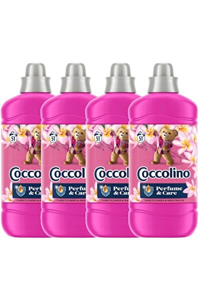 Coccolino Creations Fabric Softener, Tiare & Red Fruits, 1.275L x4 (5.1L)