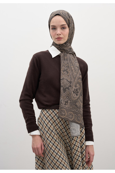 Fresh Petra Desen Shawl Mink