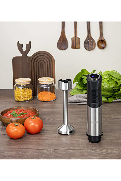 Zilan ZLN3984 κάθετος αναμικτήρας, Ισχύς 1200W, 12 ρυθμίσεις ταχύτητας, Λειτουργία Turbo, Ανοξείδωτο ατσάλι