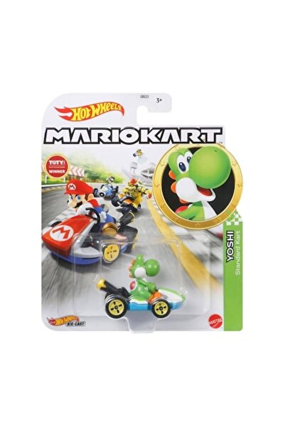 mattel Hot Wheels Yoshi Standard Kart - Mario Kart (1:64)