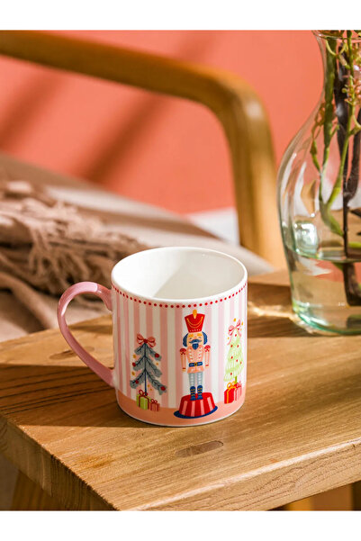 LC Waikiki Lcw Home Mixed Christmas Themed Porcelain Mug 320 ml