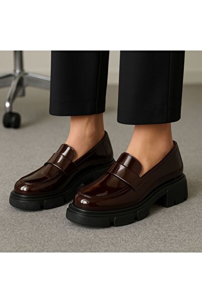 NİLNEHİR KADIN GÜNLÜK HAKİKİ DERİ LOAFER