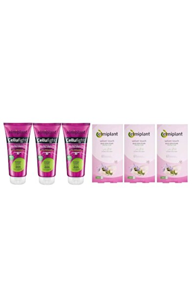 ELMIPLANT Set de îngrijire personală - 6 componente (3x 200ml Gel de drenaj a...