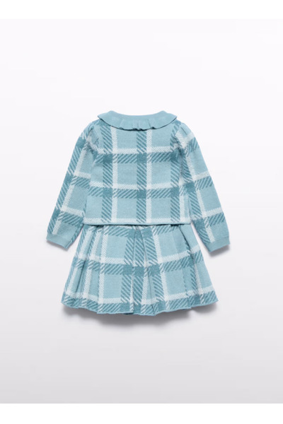 Abel & Lula Abel Lula Baby Girl 2-Piece Skirt Sweater Set - Mint