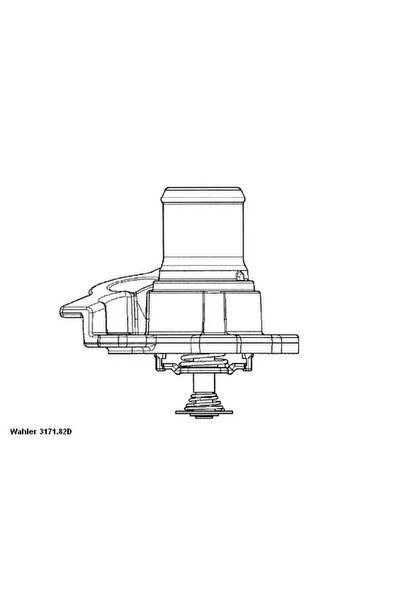 BorgWarner (Wahler) Termostat Lichid Racire Fiat Ducato Bus/Ducato Caroserie/...