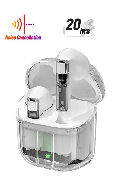 Yailla سماعات رأس CR لاسلكية بتقنية البلوتوث مع خاصية إلغاء الضوضاء ENC (YX 06)