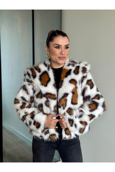 ROUPAS COLLECTİON Desenli Kürk