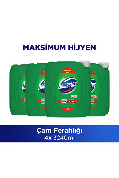 Domestos Çamaşır Suyu Çam Ferahlığı 3240 ml x4
