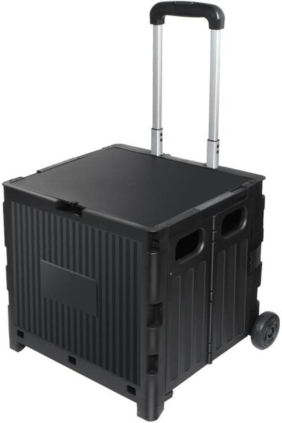 valkyrie Katlanabilir İki Tekerlekli Alışveriş ve Depolama Çantası – Kapaklı ...