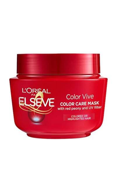 L'Oreal Paris Pack 2 x L'Oreal Elseve Color Vive Hair Mask 300ml