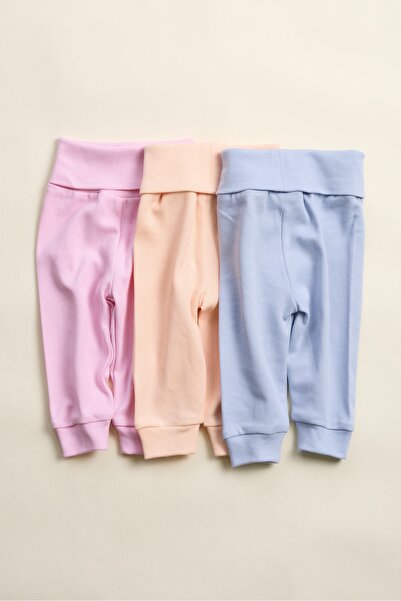 Bondberro 3-Piece Set High Waist Newborn and Baby Tights