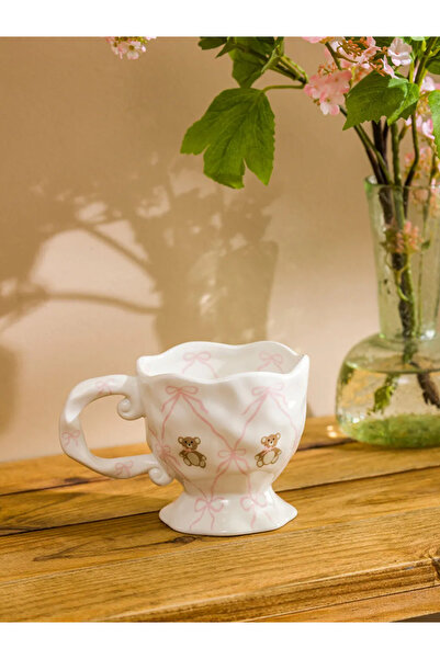 LC Waikiki Lcw Home Mixed Bear Teddy Printed Porcelain Mug 360 ml