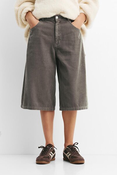 Pull & Bear Kaba kadife jorts şort