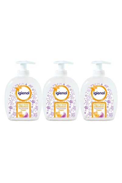 Igienol Set 3 x Săpun dezinfectant lichid 300 ml cremă