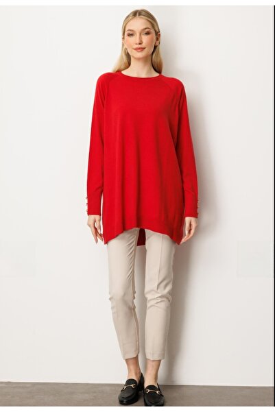Mutlu Ertan Basic Zero Collar Knit Tunic