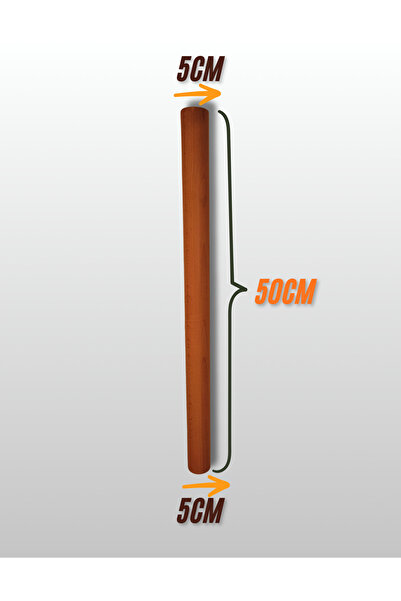 Orçin Ahşap 2 PIESE MODEL CILINDRIC DIN LEMN NATURAL & STEJAR VÂNZAT PENTRU MASA & MASĂ DE CAFFÈ