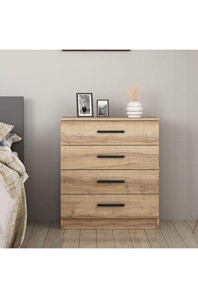 Minar Kale Şifonyer 4 Çekmece - Dore