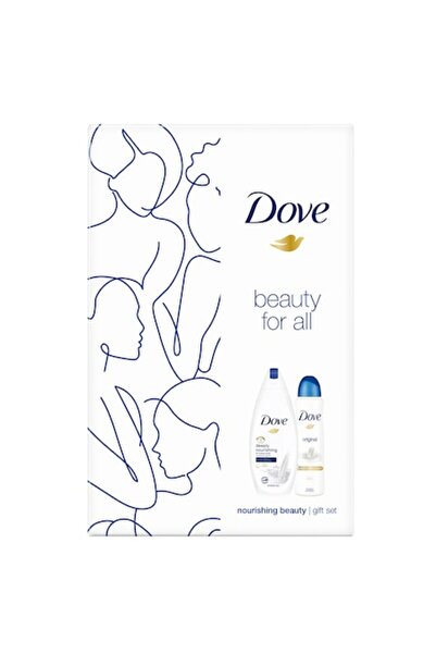 Dove Original Gift Set: Shower Gel 250 ml + Deodorant 150 ml