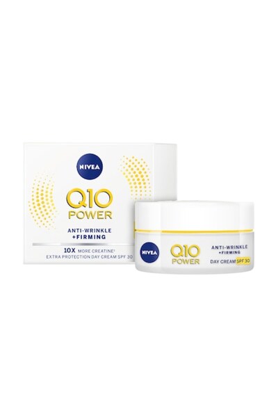 Nivea Visage Set 2 x Cremă de zi antirid cu Q10 SPF30 Care 50ml