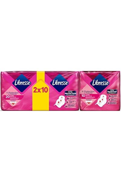 Libresse Pachet duo absorbante igienice Ultra Normal, 20 buc + 10 buc