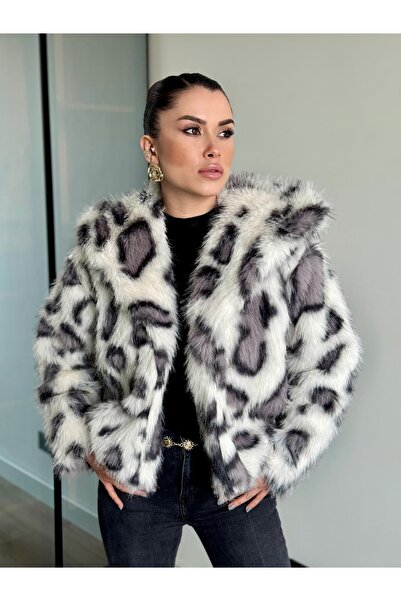 ROUPAS COLLECTİON Desenli Kürk