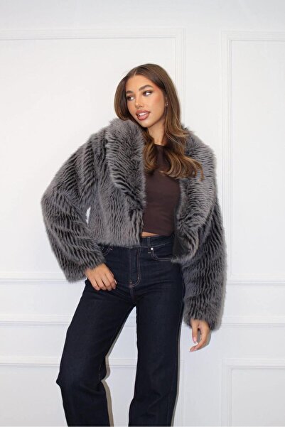 AndraRose Styles Geaca scurta cu blanita - Eden Forst Jacket