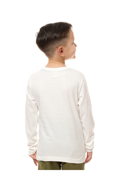 Victor and Jane By Styli Boys Off White Skater Graphic T-Shirt