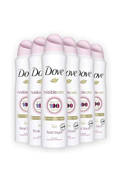 Dove Set of 6 x Invisible Care Deodorant Spray, 250 ml