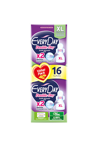 EveryDay Absorbant Double-Dry XL, 16 bucăți