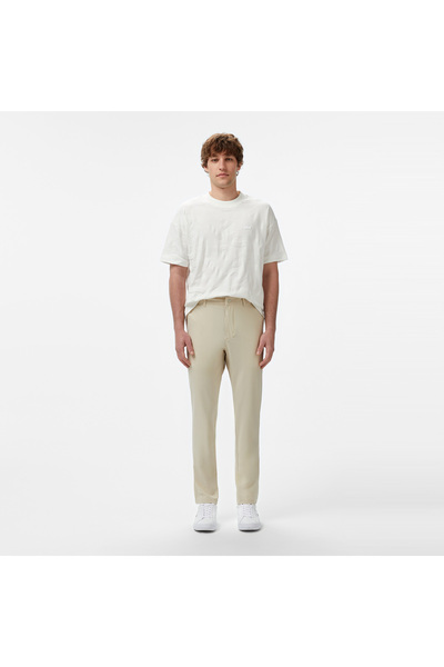 Lacoste Erkek Tapred Fit Bej Pantolon