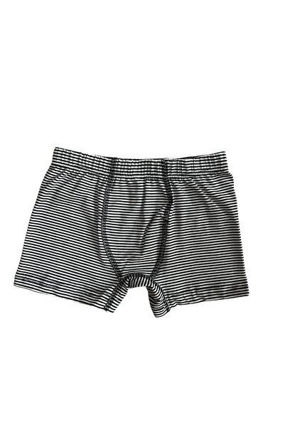 Bellamio Kids Lacivert Çizgili Pamuklu Erkek Çocuk BoxerKOTA