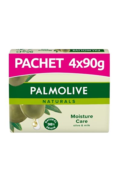 Palmolive Naturals Olive Solid Soap Pack, 4 x 90 g