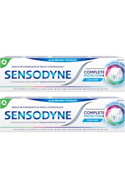 Sensodyne Complete Protection Toothpaste, 2 x 75 ml