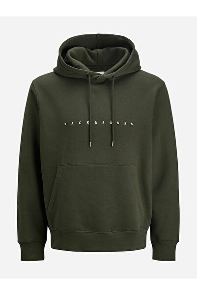 Jack & Jones JJESTAR Relaxed Fit Hoodie with Pocket