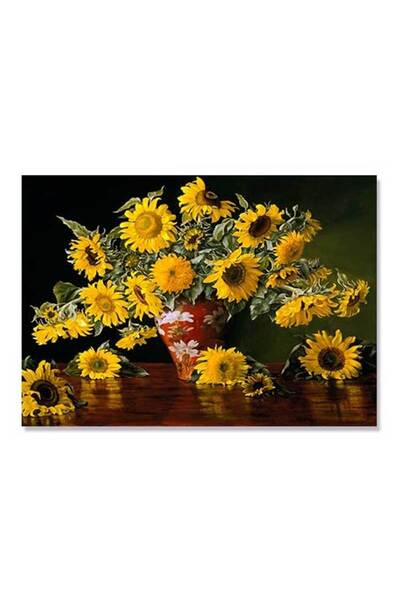 Tablouri Decor Tablou Canvas - Floarea soarelui, 60 x 80 cm
