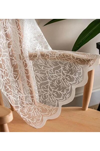 Suradesign Ütü İstemez Kırışmaz Yeni Sezon Pati Desen Örme Sık Pileli Tül Per...